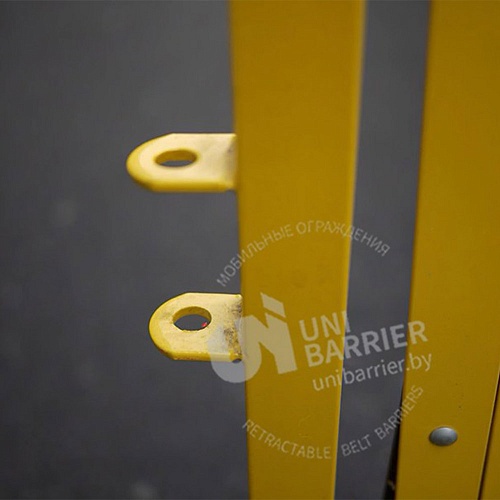 Раздвижное ограждение UniExpand 165R металлическое на колесиках 6м